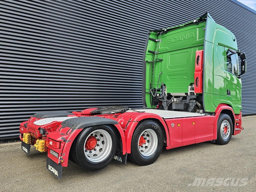 Scania S660 V8 6X2 BOOGIE / RETARDER / FULL AIR / 2 TANKS وحدات الجر
