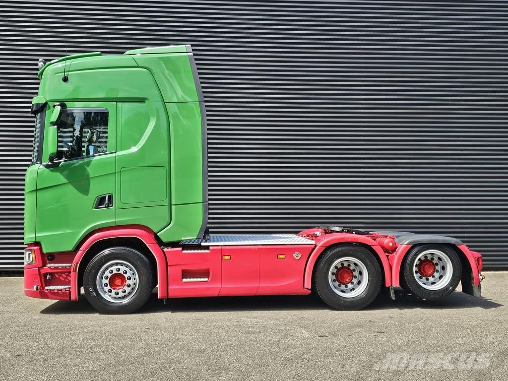 Scania S660 V8 6X2 BOOGIE / RETARDER / FULL AIR / 2 TANKS وحدات الجر