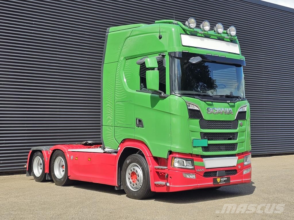 Scania S660 V8 6X2 BOOGIE / RETARDER / FULL AIR / 2 TANKS وحدات الجر
