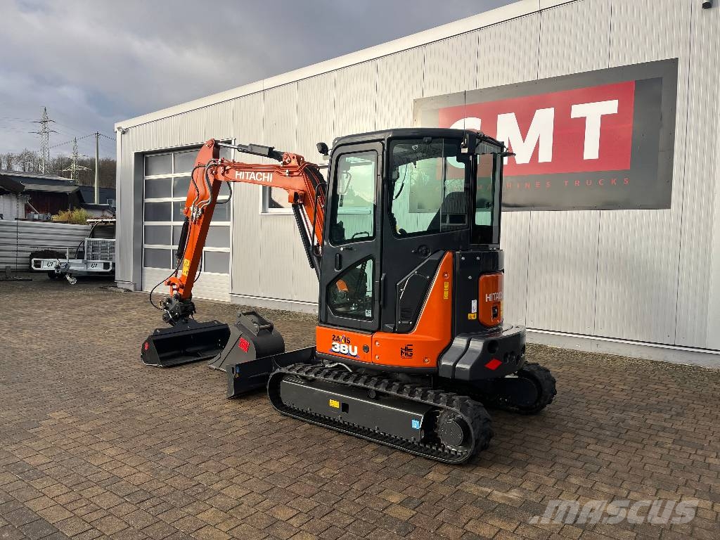 Hitachi ZX38U-6 2024*429BH*MS03 SW*2xLöffel*Klima*TOP* Minibagger < 7t