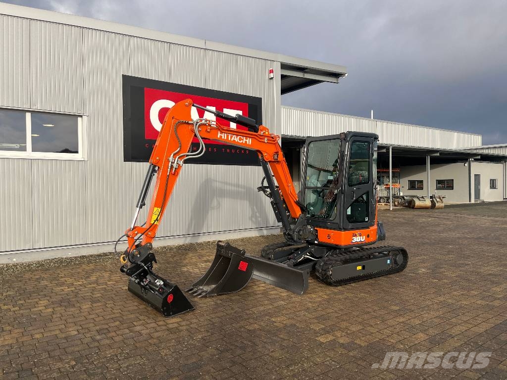 Hitachi ZX38U-6 2024*429BH*MS03 SW*2xLöffel*Klima*TOP* Minibagger < 7t