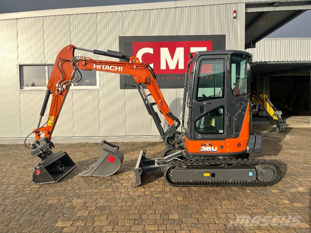 Hitachi ZX38U-6 2024*429BH*MS03 SW*2xLöffel*Klima*TOP* Minibagger < 7t