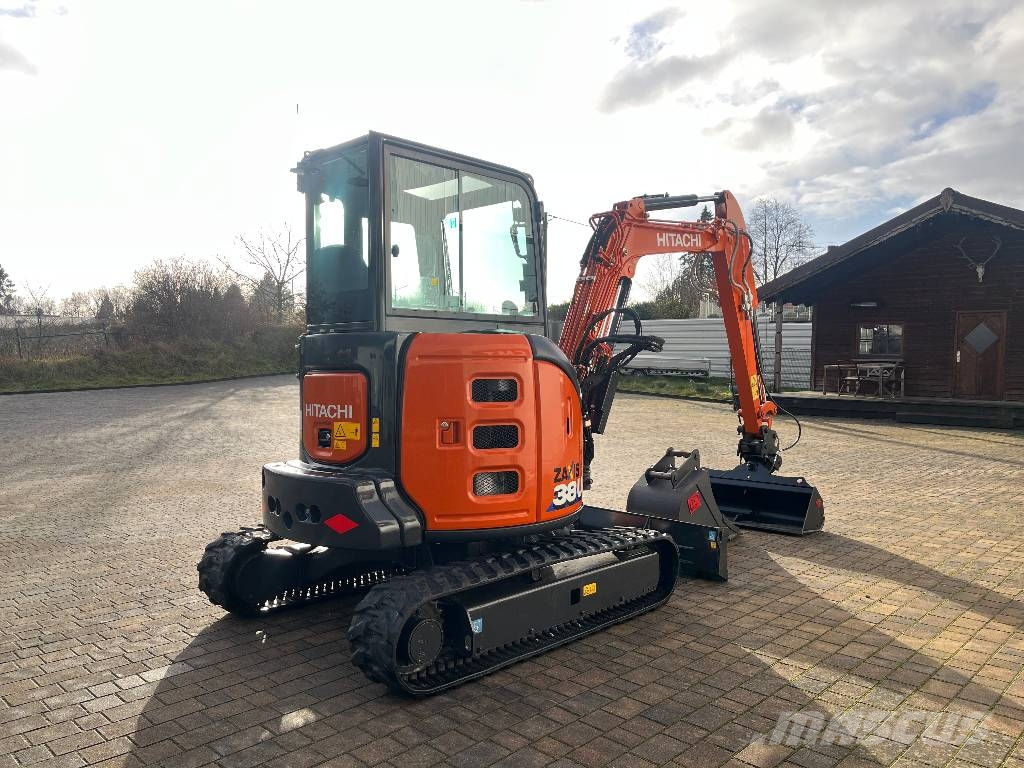 Hitachi ZX38U-6 2024*429BH*MS03 SW*2xLöffel*Klima*TOP* Minibagger < 7t