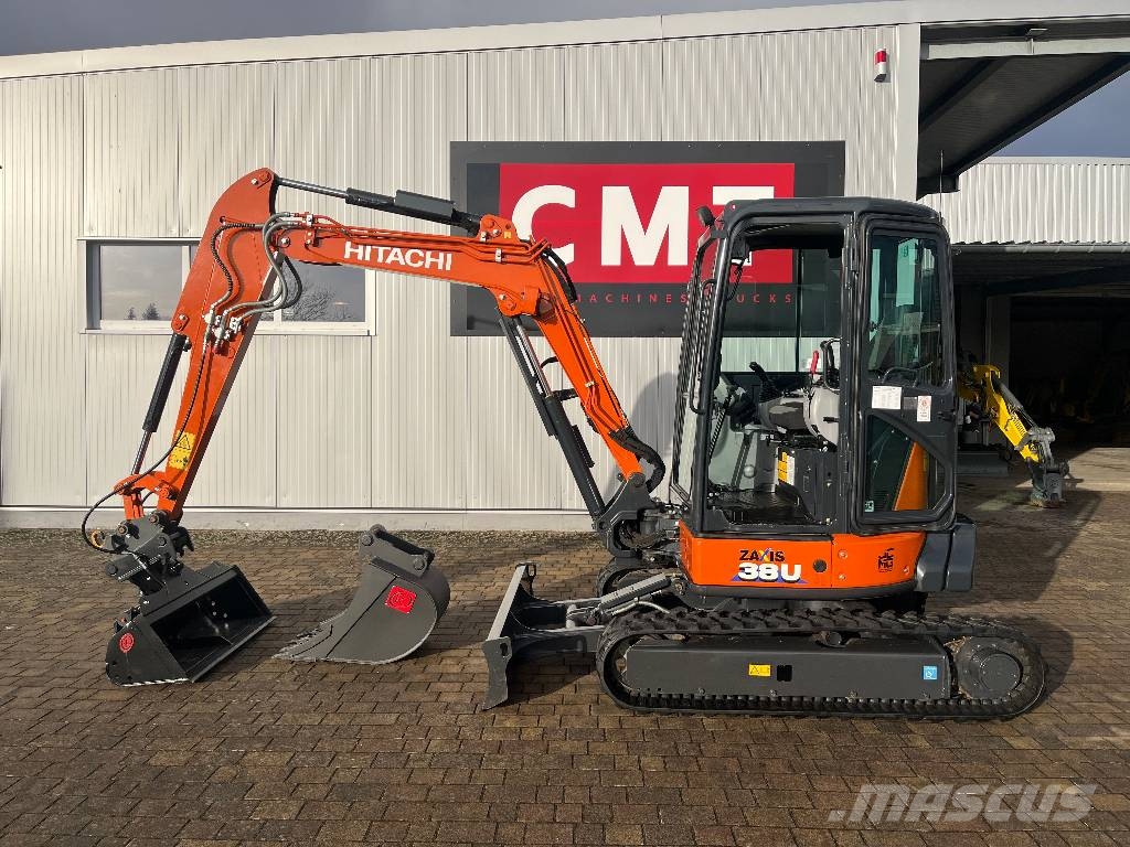 Hitachi ZX38U-6 2024*429BH*MS03 SW*2xLöffel*Klima*TOP* Minibagger < 7t