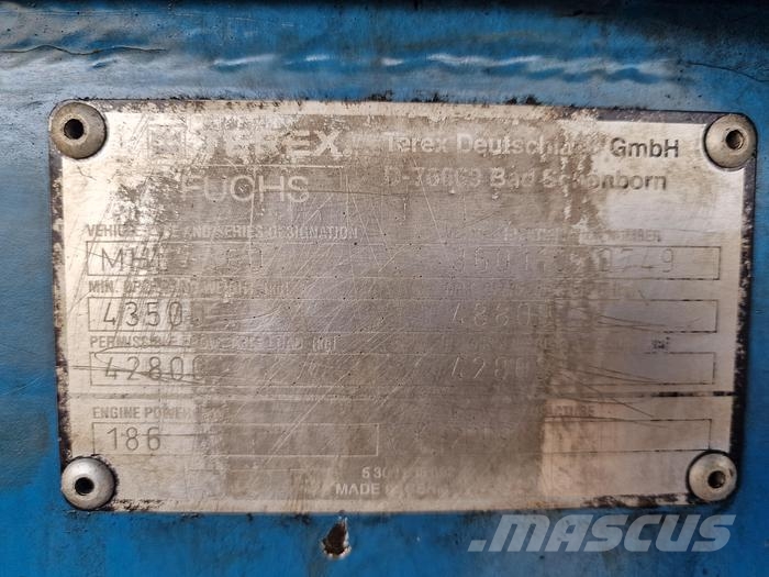 Terex FUCHS MHL 360 Materialumschlag
