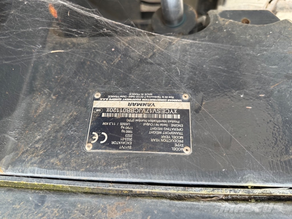 Yanmar SV17 (01120) Εκσκαφάκι (διαβολάκι) < 7t