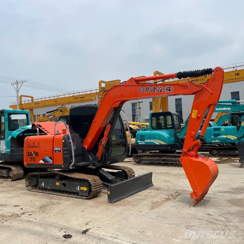 Hitachi ZX 70 Midi excavators  7t - 12t