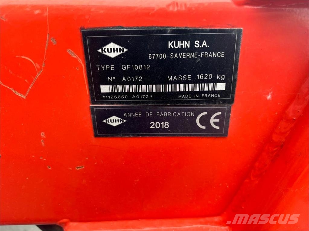 Kuhn GF 10812 Άλλα γεωργικά μηχανήματα