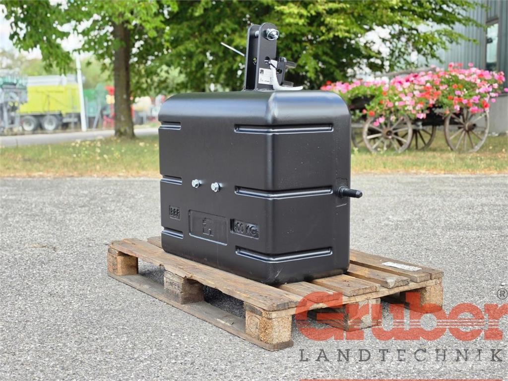 Pateer BBP-2 600 kg Schwarz Sonstiges Traktorzubehör