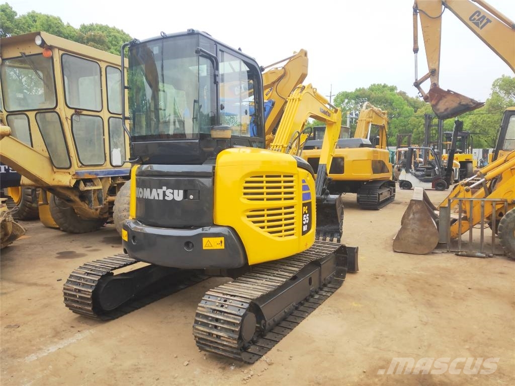 Komatsu PC 55 Excavadoras sobre orugas
