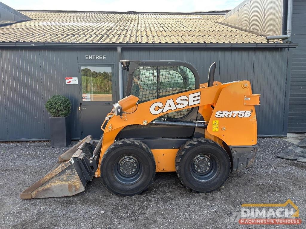 CASE SR175B 4x4 skid steer loader - high flow - 940 ho Skid steer mini nakladalci