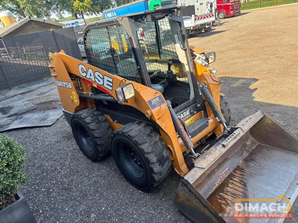 CASE SR175B 4x4 skid steer loader - high flow - 940 ho Skid steer mini nakladalci