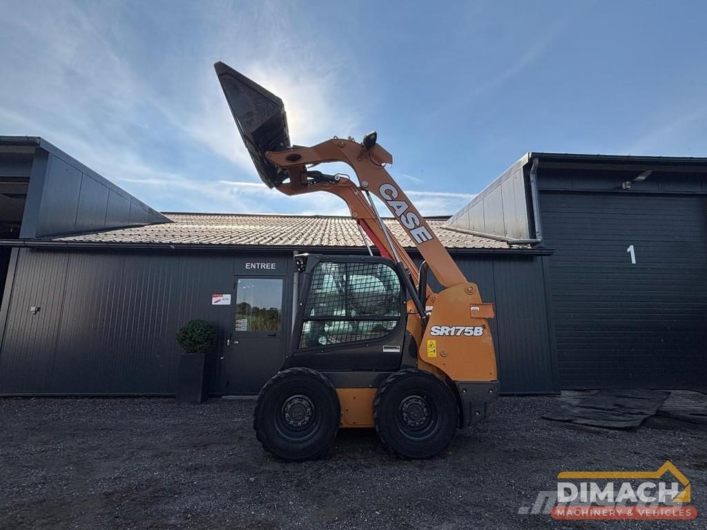 CASE SR175B 4x4 skid steer loader - high flow - 940 ho Skid steer mini nakladalci