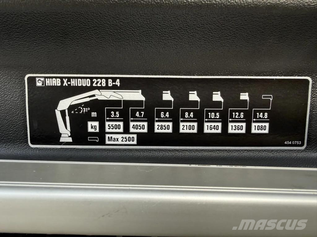 MAN TGS 26.520 TGS 26.520 LL 6x2 Hiab 228-4 Kran Multi Kotalni prekucni tovornjaki