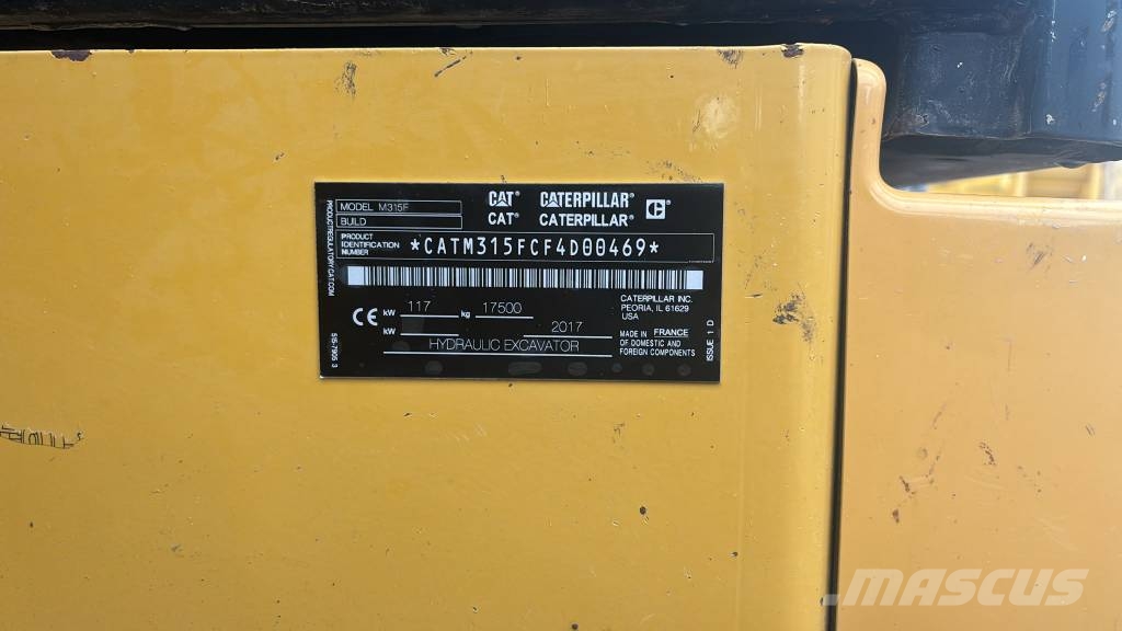 CAT M 315 F Excavadoras de ruedas