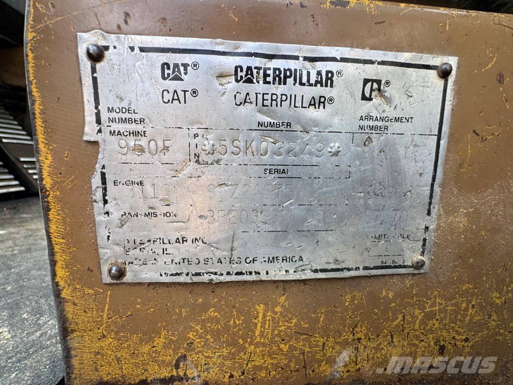 CAT 950F II Kolesni nakladalci