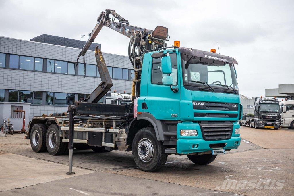 DAF CF 85.410+DIEBOLT 16Ton/m 吊鉤式起重車