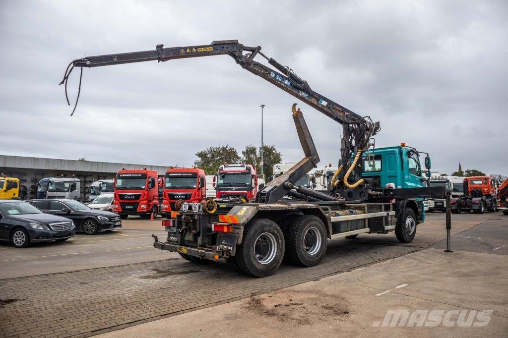 DAF CF 85.410+DIEBOLT 16Ton/m 吊鉤式起重車