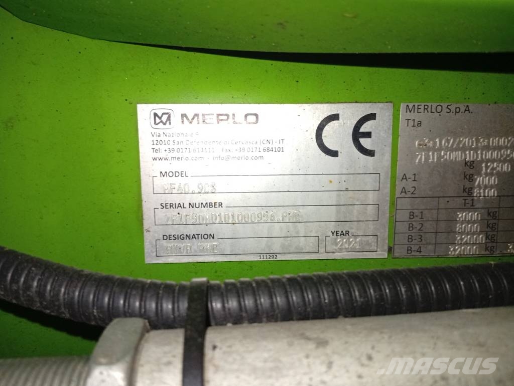Merlo MF 40.9 CS Teleskooplaadurid