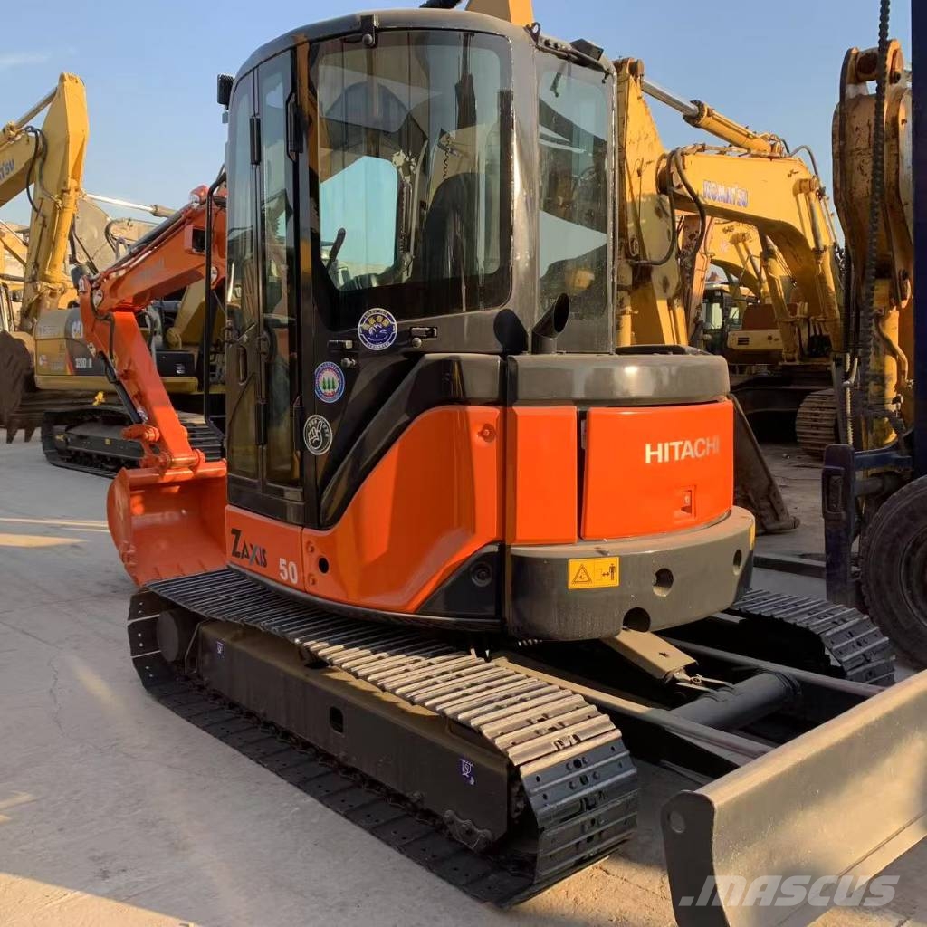 Hitachi ZX 50 U حفارات صغيرة أقل من 7 طن (حفارات صغيرة)
