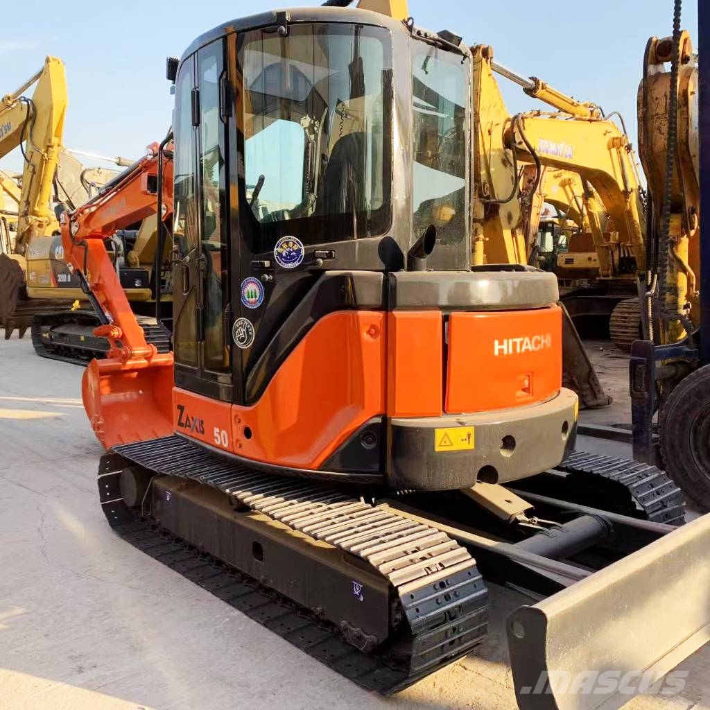 Hitachi ZX 50 U حفارات صغيرة أقل من 7 طن (حفارات صغيرة)