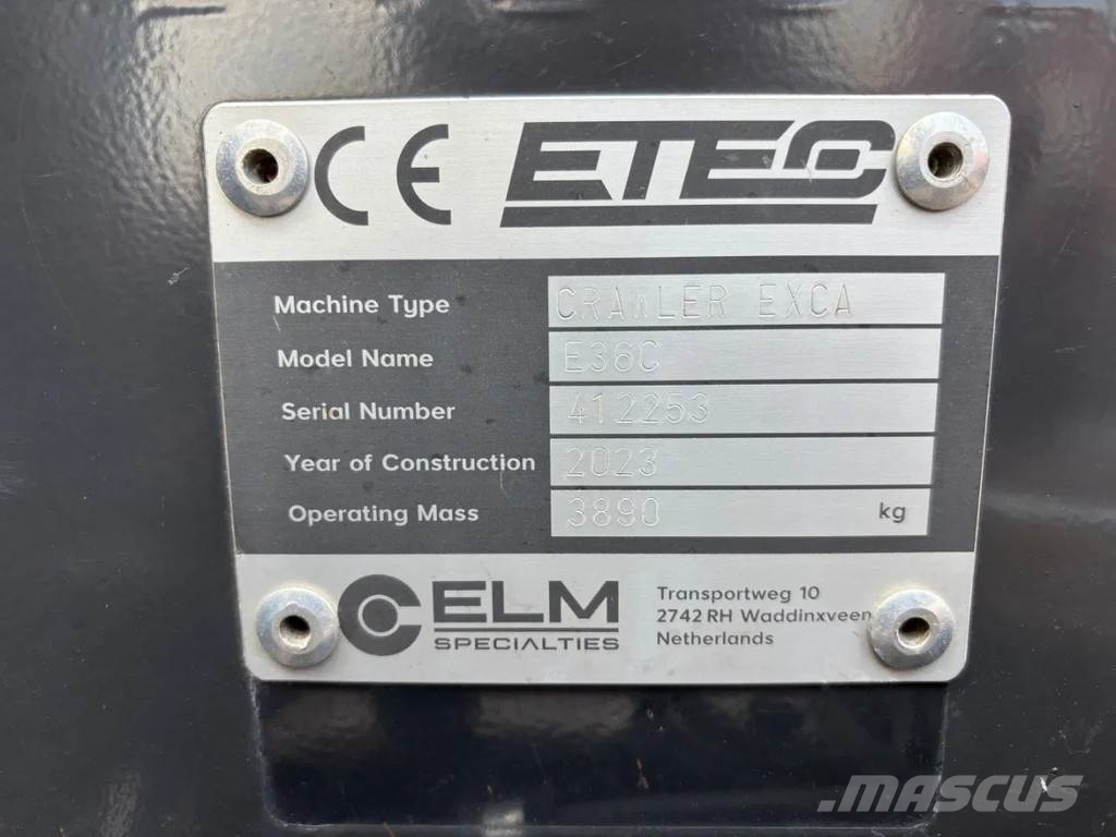 Etec E36C Minibagger < 7t
