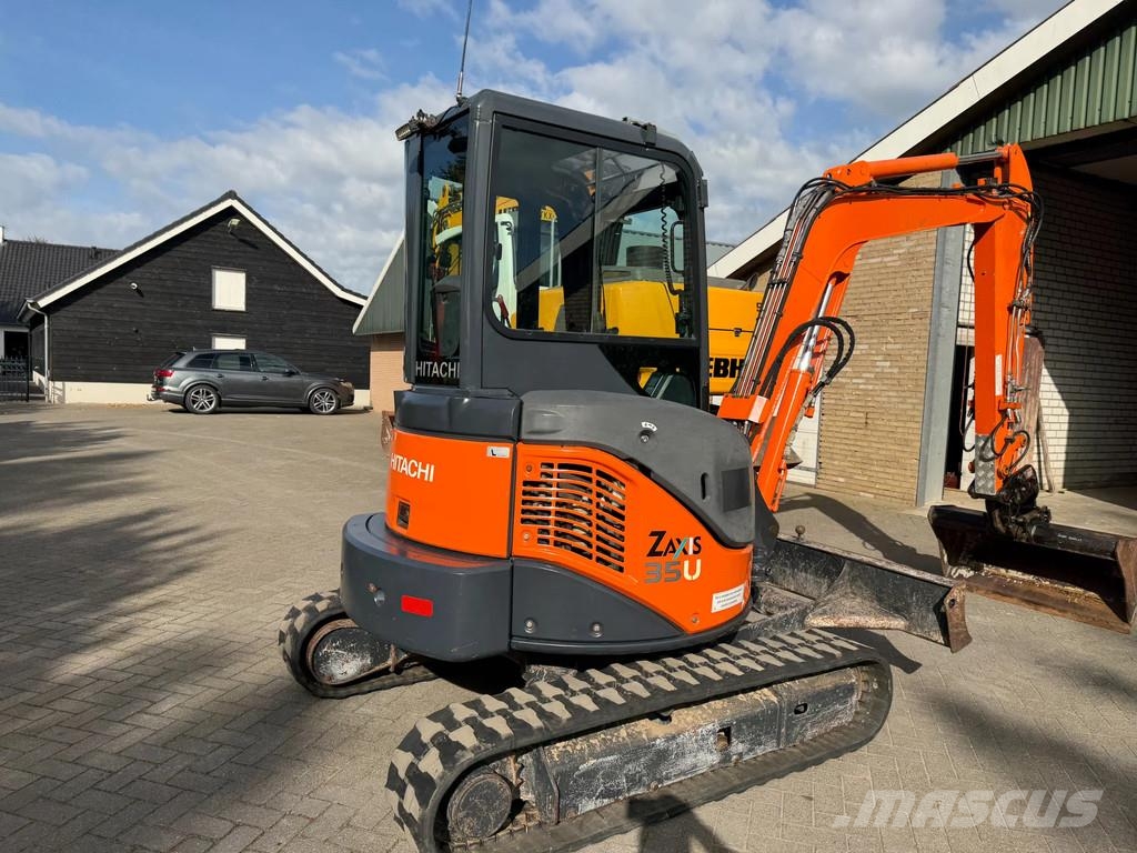 Hitachi ZX35U-2 CLR Mini bagri <7t