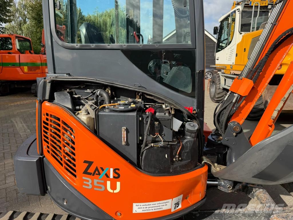Hitachi ZX35U-2 CLR Mini bagri <7t