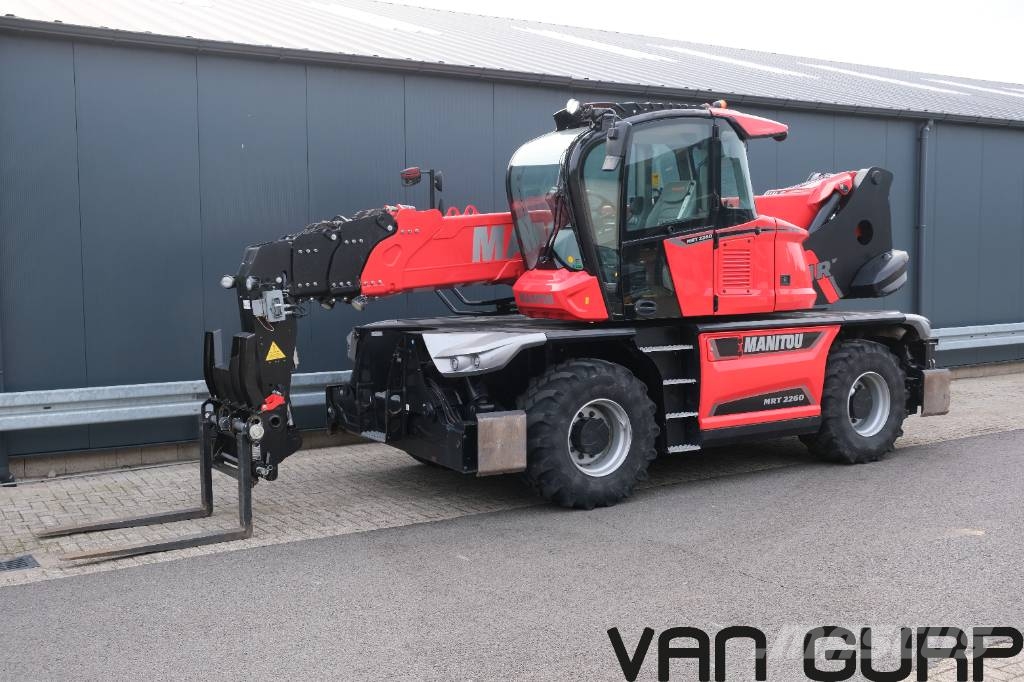 Manitou MRT 2260 | 2022 | 1480h | 40km/h | A/C | مناولات متداخلة