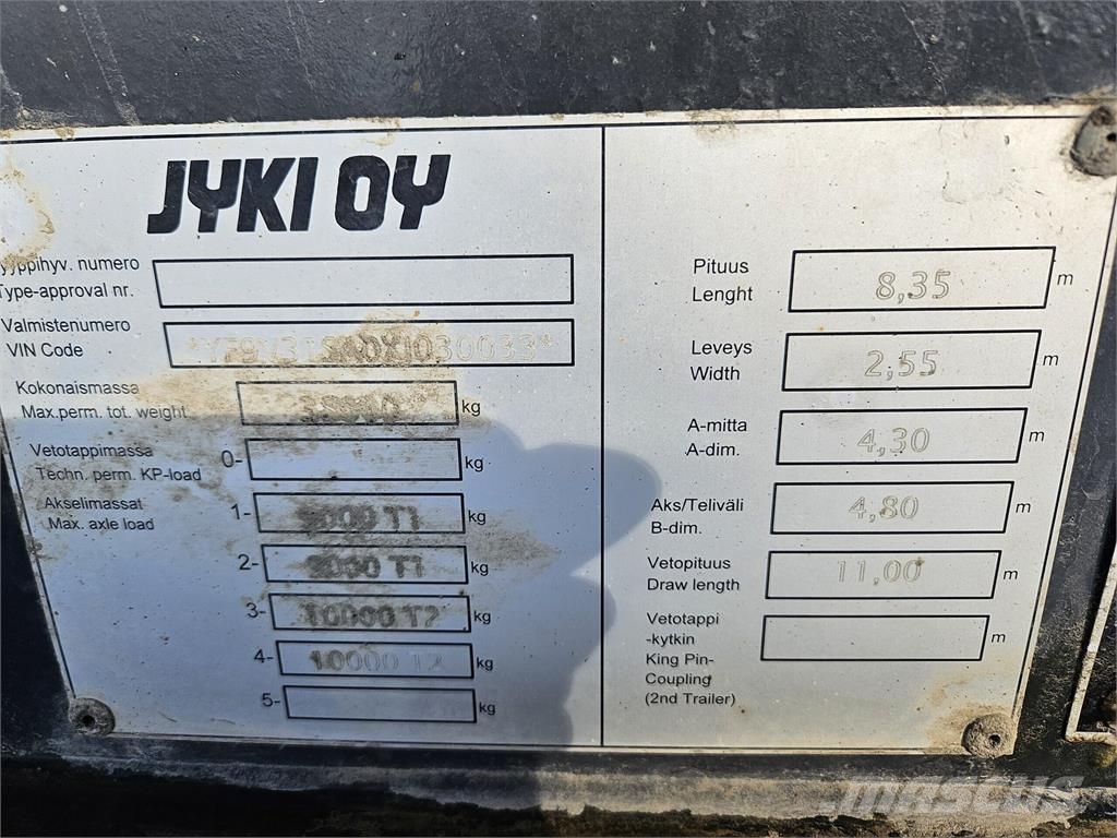 Volvo FM12 8x2 + Jyki V31-SA Sora- ja kippiautot