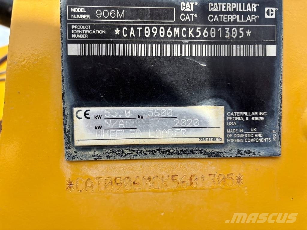 CAT 906 M Φορτωτές με λάστιχα (Τροχοφόροι)