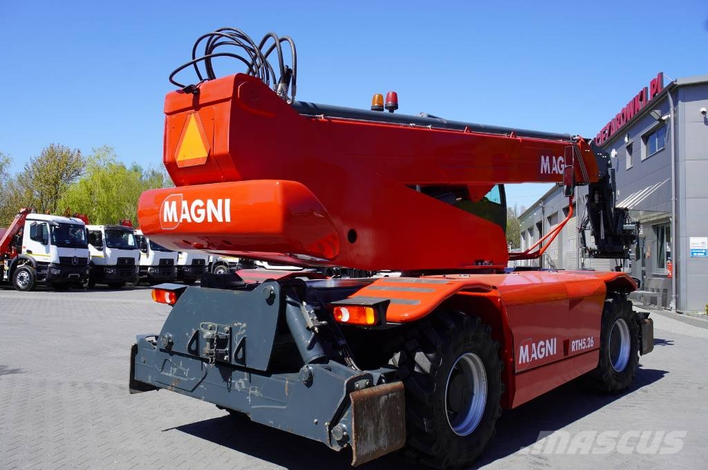 Magni RTH 5.26 telescopic loader / Range 26 m / cap 5 t Teleskopiskie manipulatori
