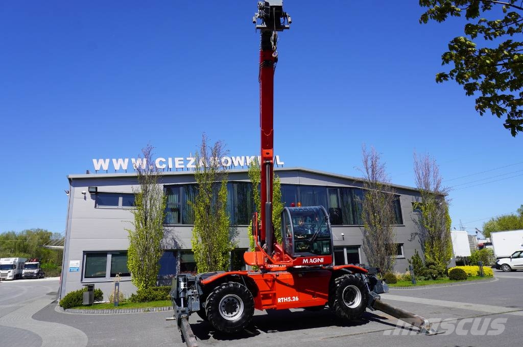 Magni RTH 5.26 telescopic loader / Range 26 m / cap 5 t Teleskopiskie manipulatori