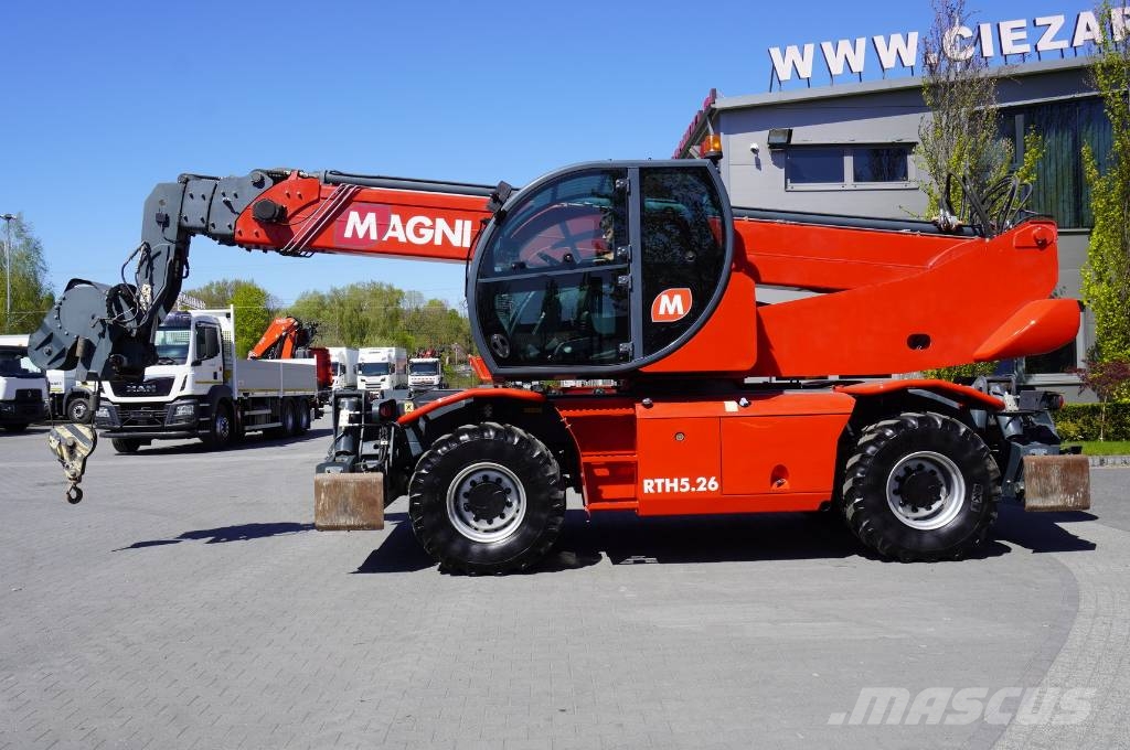 Magni RTH 5.26 telescopic loader / Range 26 m / cap 5 t Teleskopiskie manipulatori