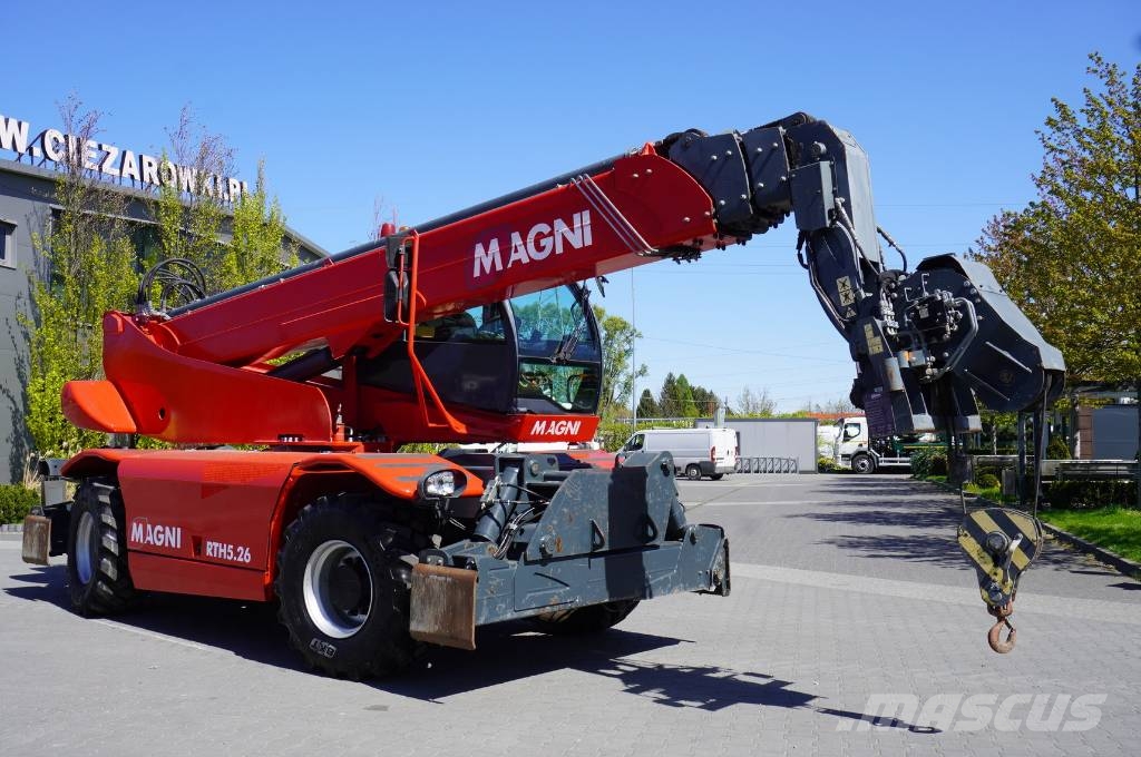 Magni RTH 5.26 telescopic loader / Range 26 m / cap 5 t Τηλεσκοπικοί ανυψωτές