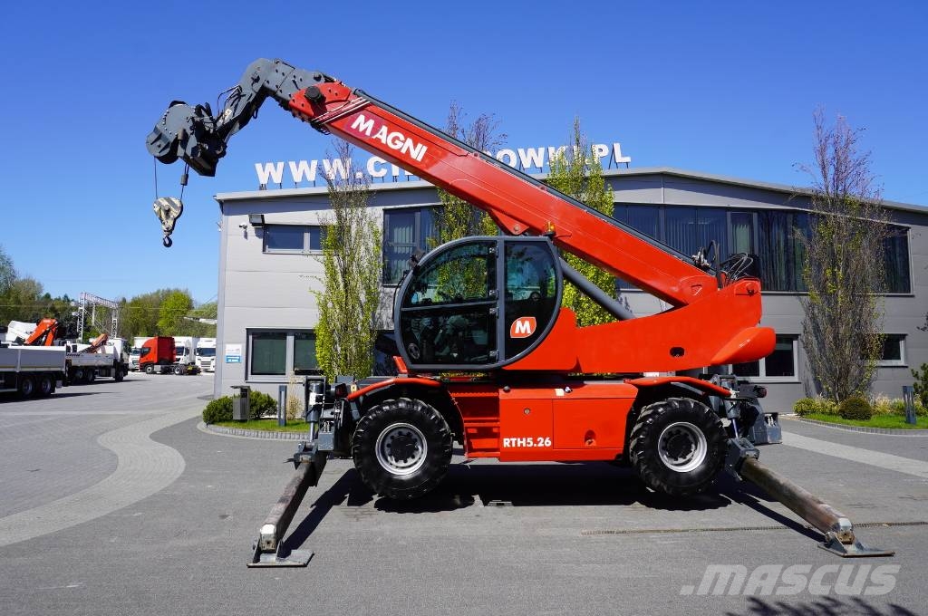 Magni RTH 5.26 telescopic loader / Range 26 m / cap 5 t Teleskopiskie manipulatori