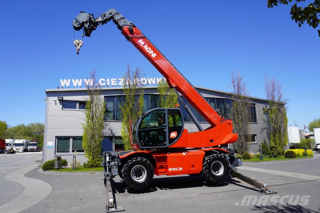 Magni RTH 5.26 telescopic loader / Range 26 m / cap 5 t Τηλεσκοπικοί ανυψωτές
