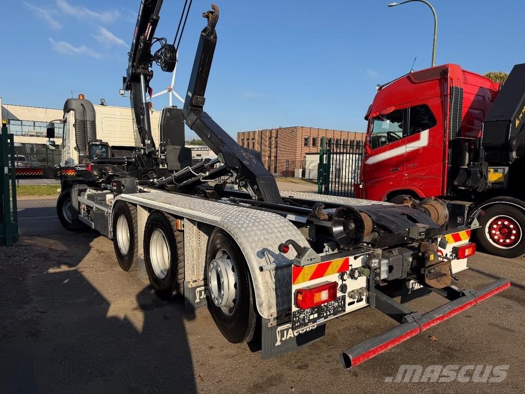 Volvo FM 420 8X4 TRIDEM Haak + Kraan HIAB 262 EP-5 + 2 M Camion ampliroll