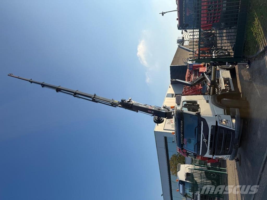 Volvo FM 420 8X4 TRIDEM Haak + Kraan HIAB 262 EP-5 + 2 M Camion ampliroll