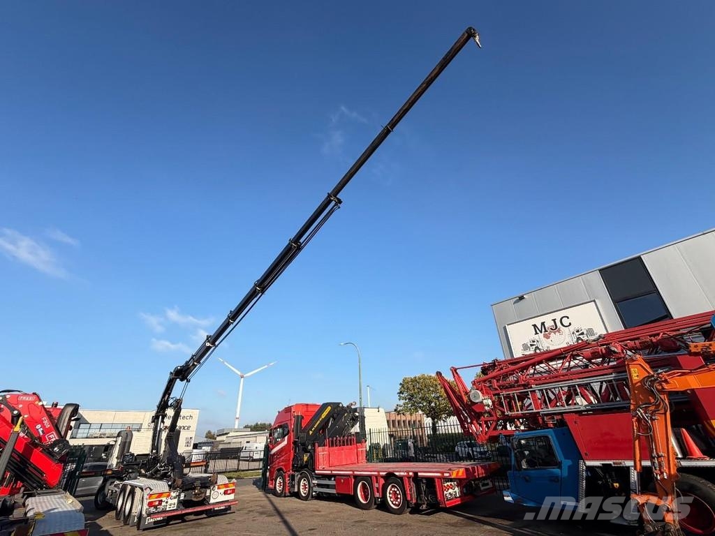Volvo FM 420 8X4 TRIDEM Haak + Kraan HIAB 262 EP-5 + 2 M Camion ampliroll