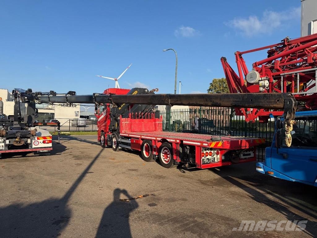 Volvo FM 420 8X4 TRIDEM Haak + Kraan HIAB 262 EP-5 + 2 M Camion ampliroll