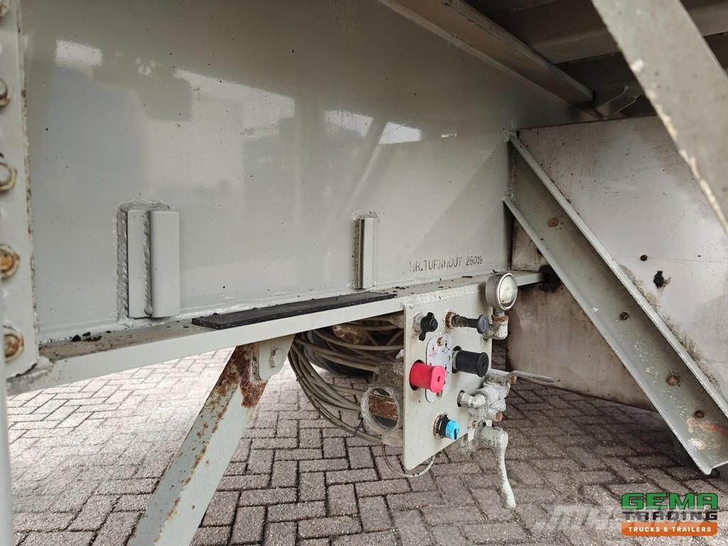 OVA 39OK95 3-Axles BPW - Lift Axle - Tipper 48m³ - Alu Tipper semi-trailers