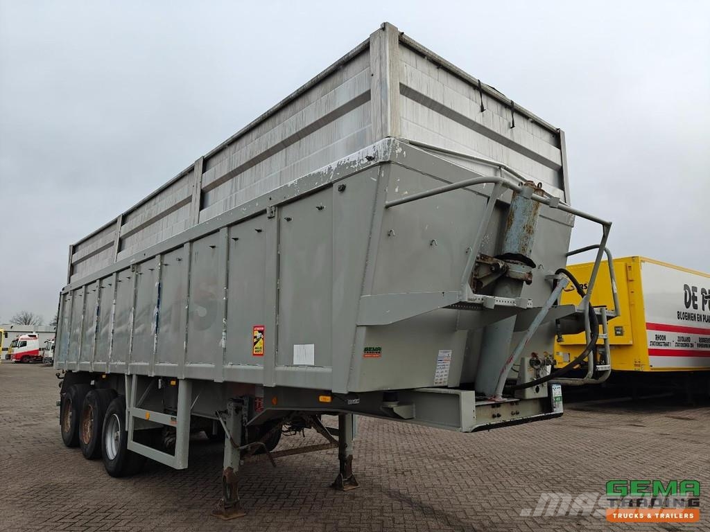 OVA 39OK95 3-Axles BPW - Lift Axle - Tipper 48m³ - Alu Semirremolques de volteo