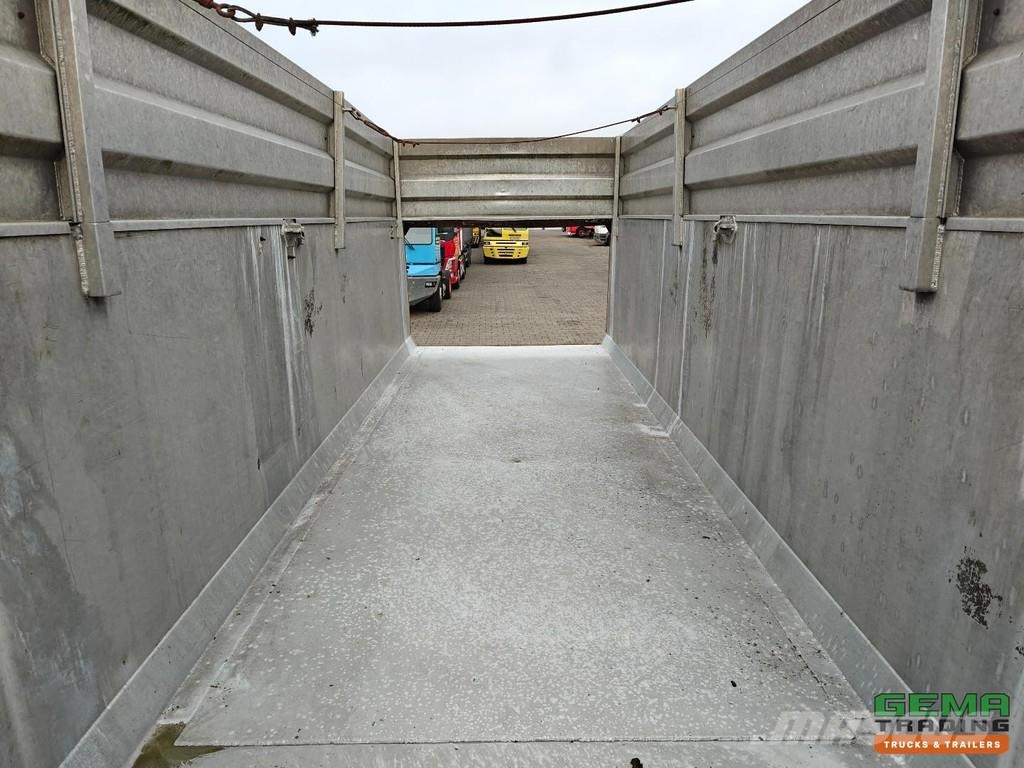OVA 39OK95 3-Axles BPW - Lift Axle - Tipper 48m³ - Alu Tipper semi-trailers