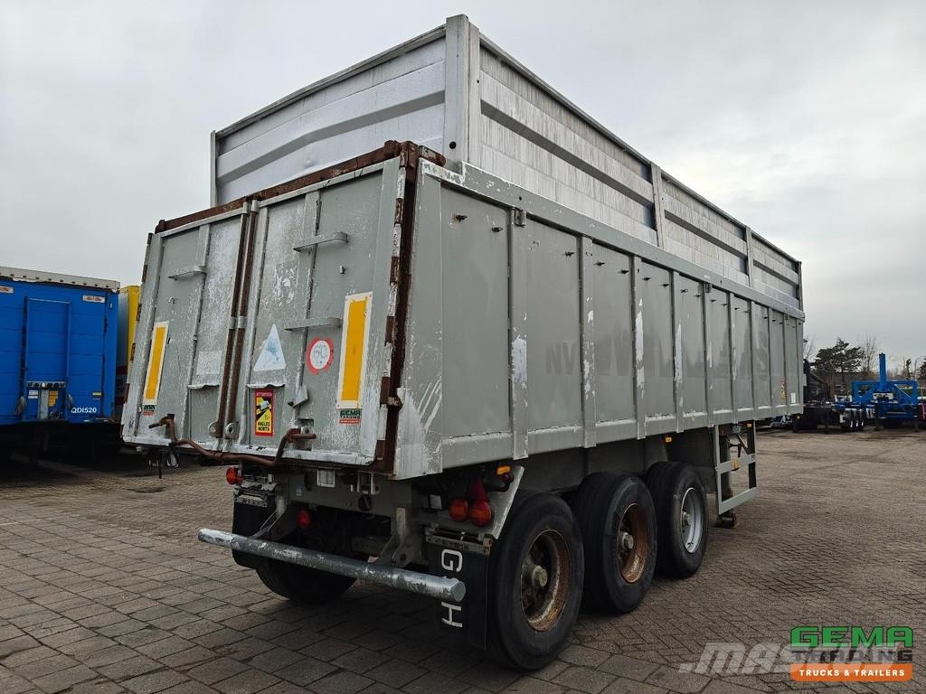 OVA 39OK95 3-Axles BPW - Lift Axle - Tipper 48m³ - Alu Semirremolques de volteo