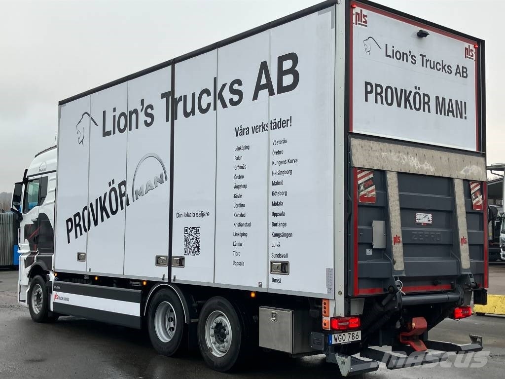 MAN TGX 26. 510 6x2-4 LL Box body trucks