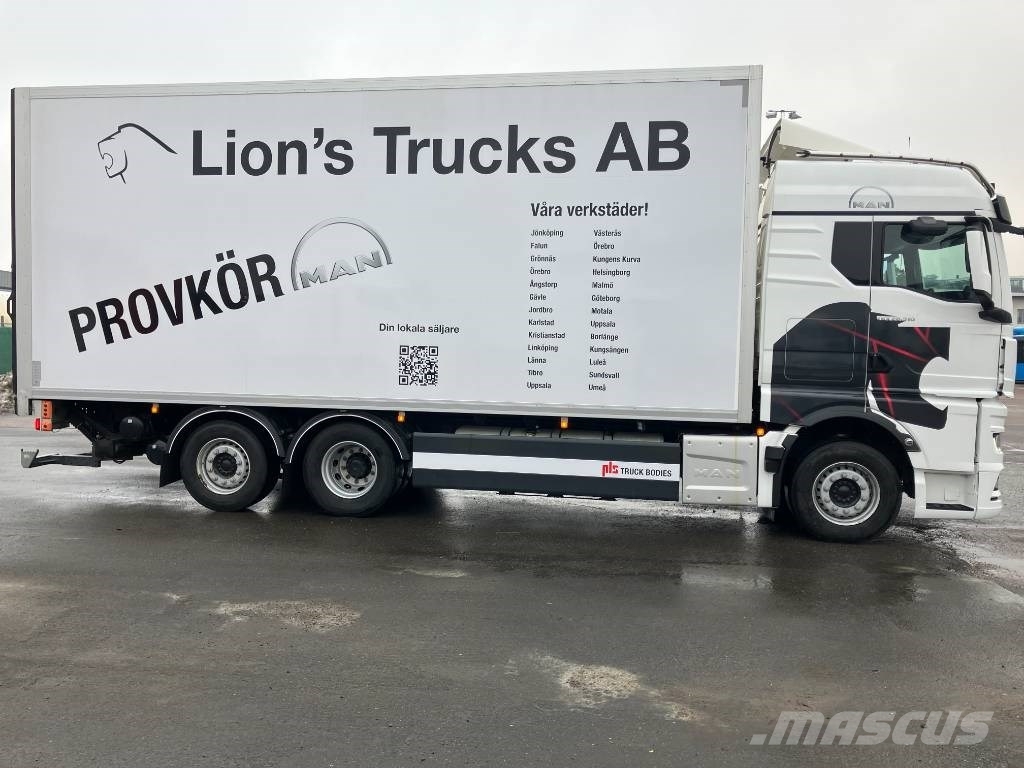 MAN TGX 26. 510 6x2-4 LL Box body trucks