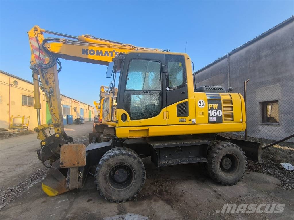 Komatsu PW 160-8 Escavadeiras de rodas