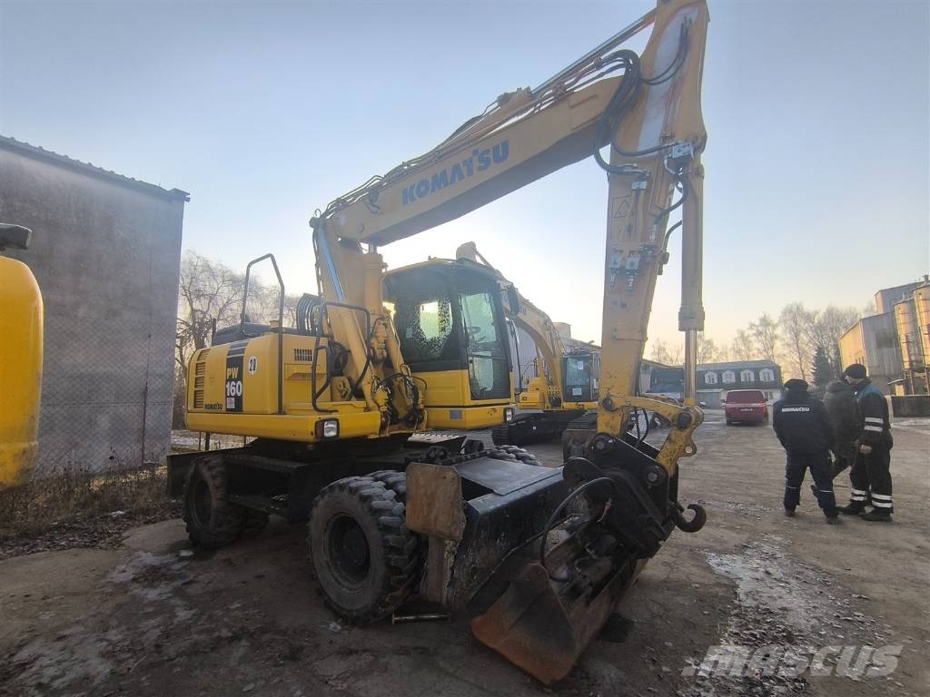 Komatsu PW 160-8 Escavadeiras de rodas
