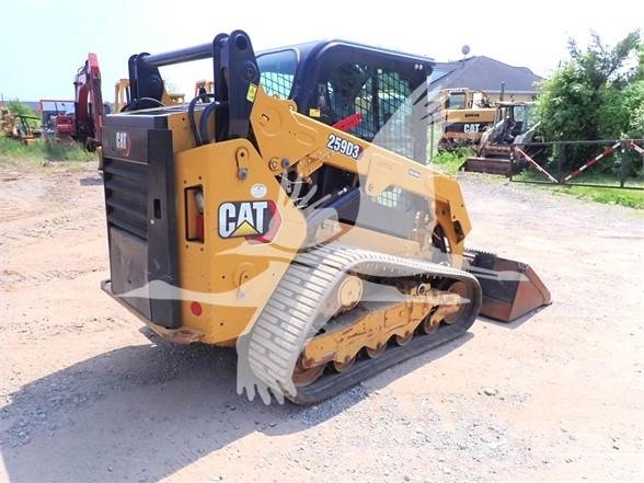 CAT 259D3 لوادر انزلاقية التوجيه